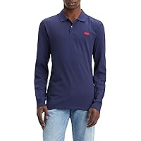 Levi's Long-Sleeve Slim Housemark Polo, Uomo