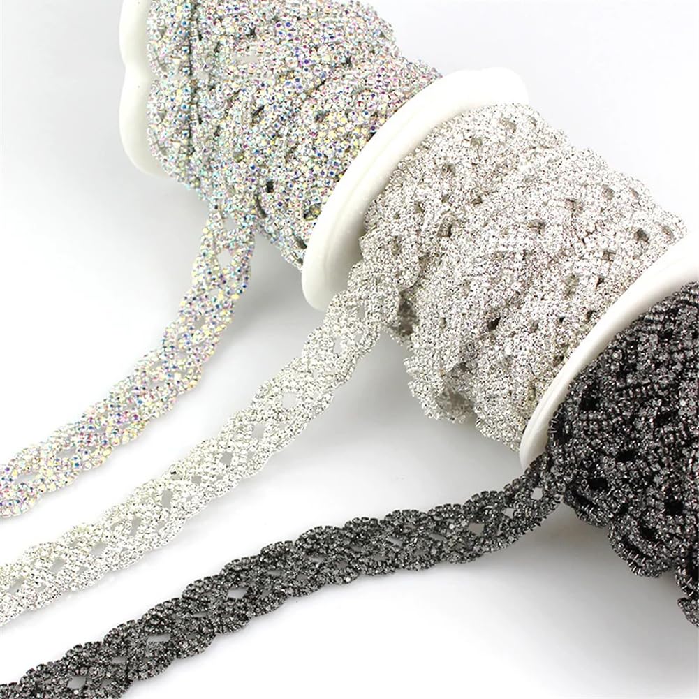 Paski łańcuszka z kryształkami Rhinestone