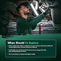 Vista 6 de SCITOO Cojinete de soporte central del eje de transmisión para Chevrolet SS 2012-2014 2014 para Chevrolet Caprice 2008-2009 para Pontiac G8 934680