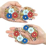 ZNCUETD Reusable Gel Eye Pads for Puffiness & Dark Circles - Cold/Warm Therapy Compress with Cooling Under Eye Patches, Reduces Wrinkles & Redness, Pain Relief Eye Mask for Relaxation