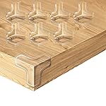 20 Pack Corner Protectors, Clear Corner Guards Table Edge Protectors, Baby Safety Corner Bumpers Covers, Furniture & Sharp Corner Baby Proofing, T-Shaped