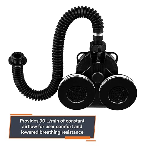 Miniatura 3 de MIRA SAFETY M Soplador respirador purificador de aire alimentado MB-90 (PAPR) (PAPR)