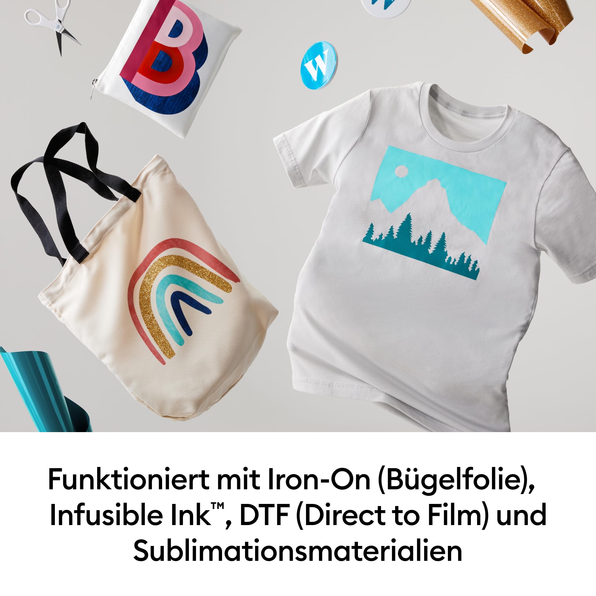 Cricut EasyPress 2 (SE) 22.9 x 22.9 cm Heißpresse für T-Shirts, Kissen, Tragetaschen – Himbeere