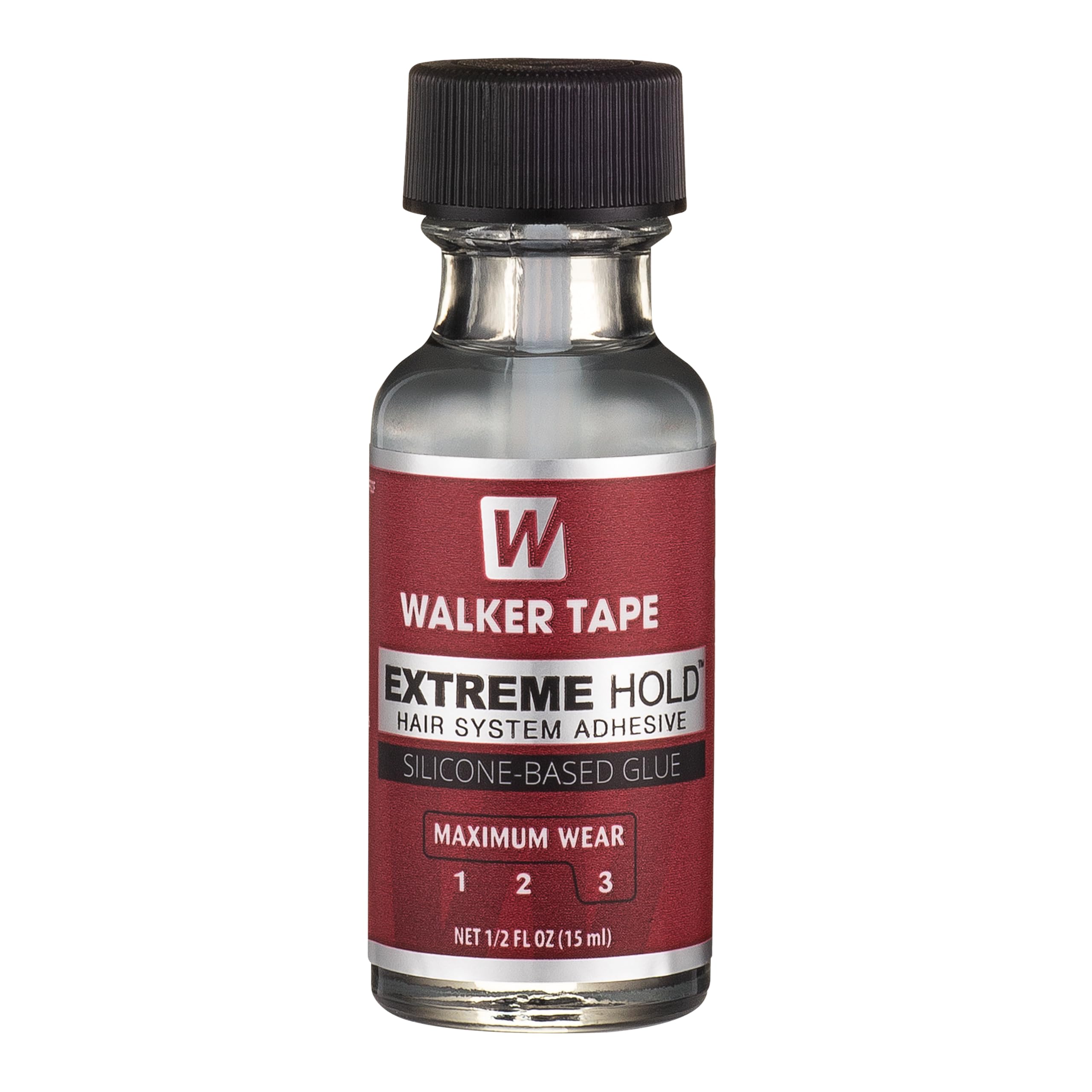 Extreme Hold Silicone-Based Glue Maximum Wear, 0.5 Ounce