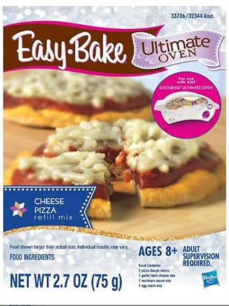 Ultimate Easy Bake Refill Bundle - Mini Whoopie Pie, Cheese Pizza, Red Velvet & Strawberry Cakes