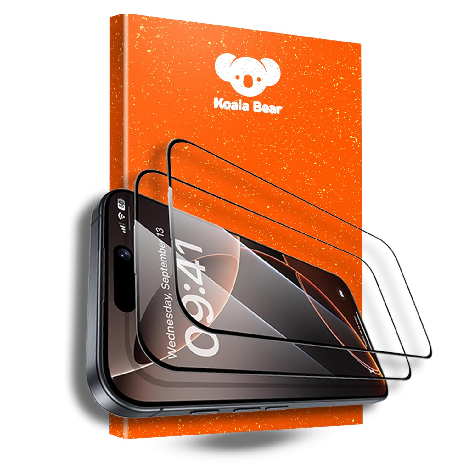 Koala Bear Pro+ Tempered Glass Screen Protector Guard for iPhone 16, [1 Pack] 6.1" [Big Curved Edge] ESD Plus (B0DFWTPC4L) Amazon Price History, Amazon Price Tracker