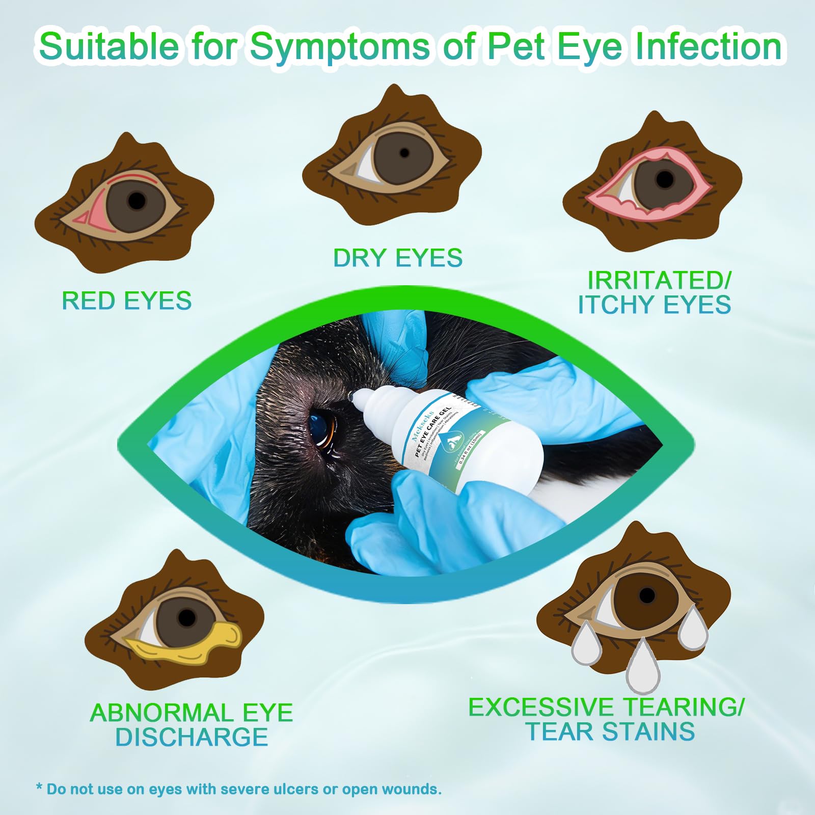 Pet Eye Care Gel Drop for Dogs, Cats, 1% Hyaluronan Eye Drops, 0.34 oz — Amazon image 7