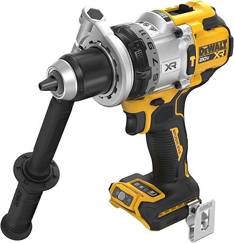 Miniatura 3 de DEWALT Taladro de martillo inalámbrico de 12 pulgada MAX XR de 20 V, solo herramienta desnuda (DCD1007B)