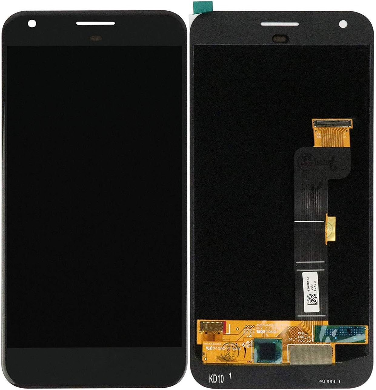 Ygpmoiki for Google Pixel XL M1 LCD Screen Touch Display Glass Lens Digitizer Assembly Black Replacement Part 5.5"