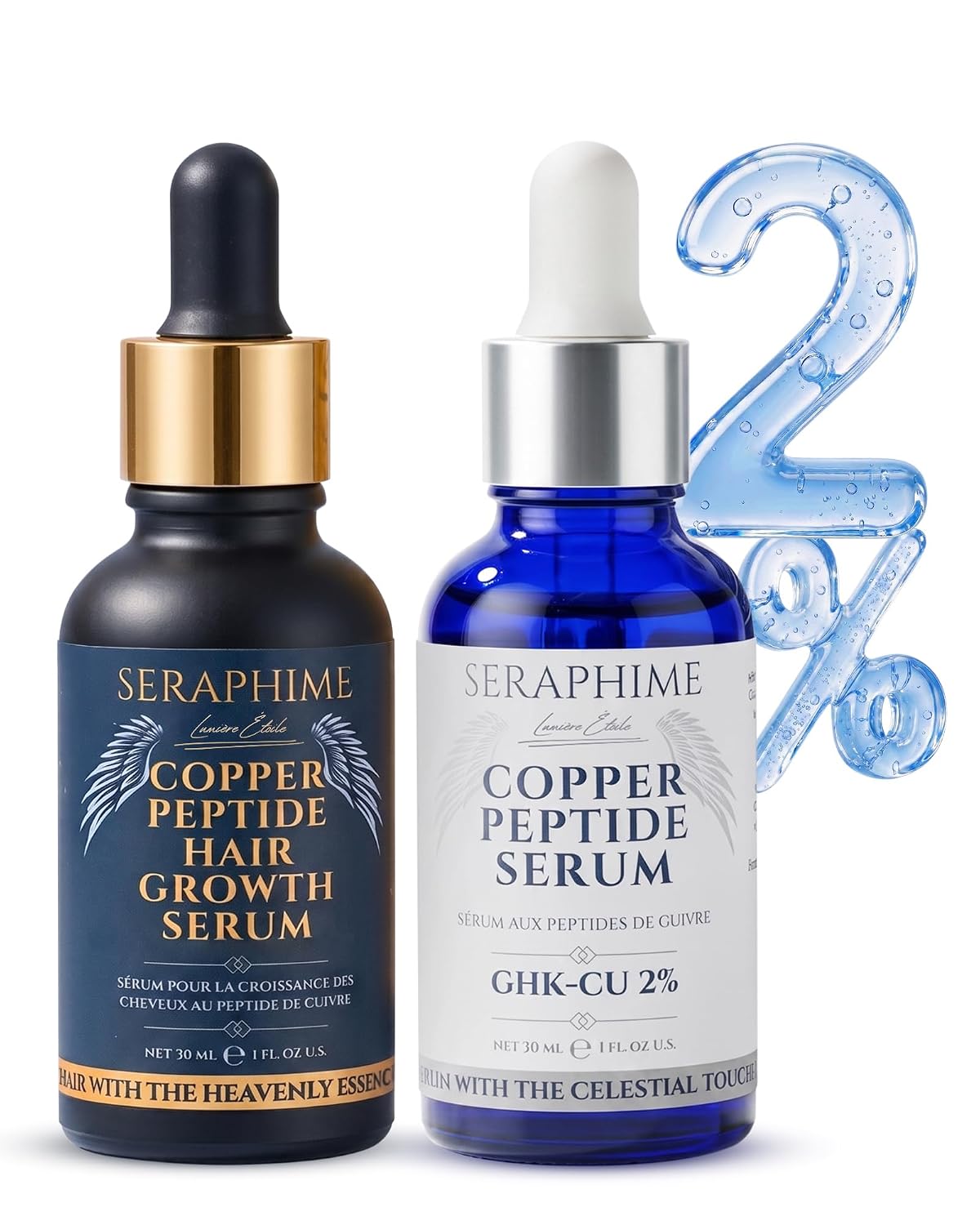 Copper Peptide Serum for Face and Hair Bundle
