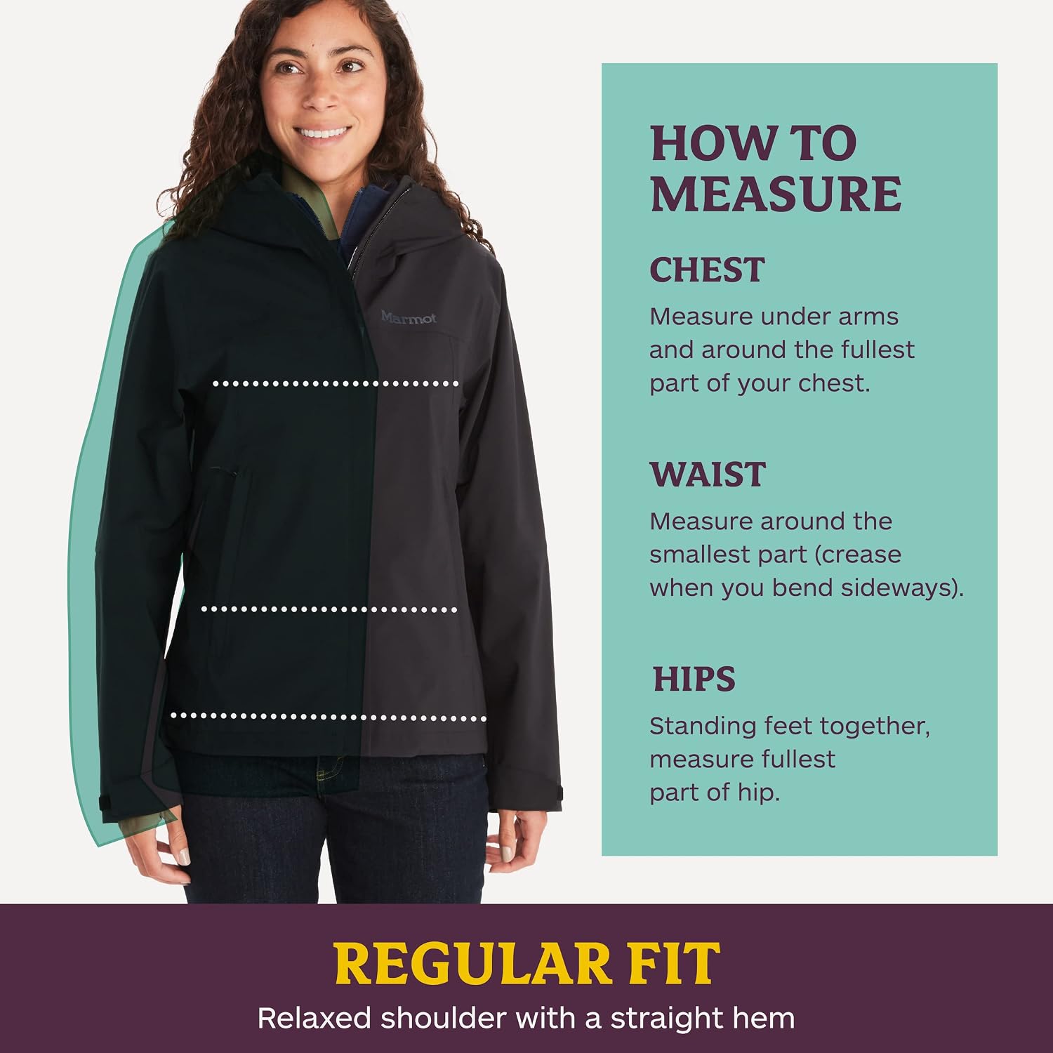 MARMOT womens Women's Precip Eco Pro Jacket