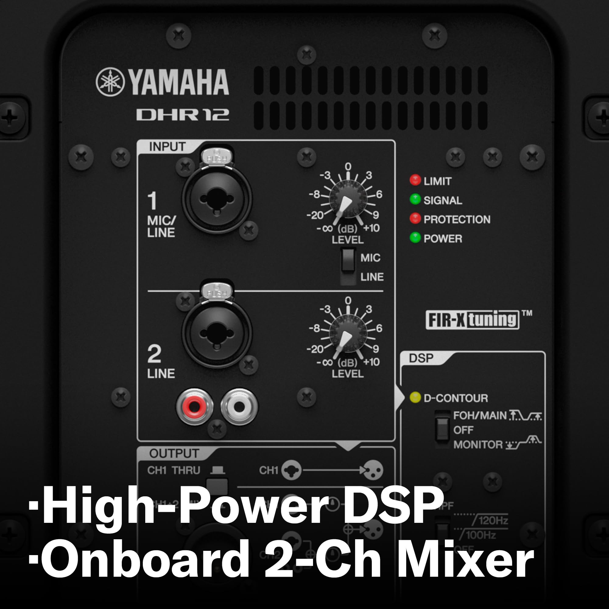 Amazon.com: Yamaha DHR Series Powered Speaker, 1000W, 12