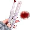 Gege bear Lipstick, Cute High Color Lip, Glitter Lipstick, Rom and Gloss, Transparent, Anti-Fall Lipstick, Cute Cosmetics Moisturizing, Sparkle, Colored Lipstick, Luster, Long Lasting, Long Lasting