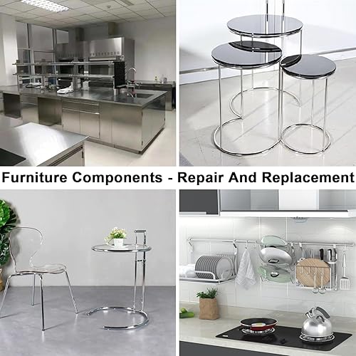 Miniatura 5 de 2 tubos de acero inoxidable OD 304 de 12 pulgada, 16 pulgadas de largo, tubo de metal redondo grueso de acero inoxidable 304, tubo recto de metal