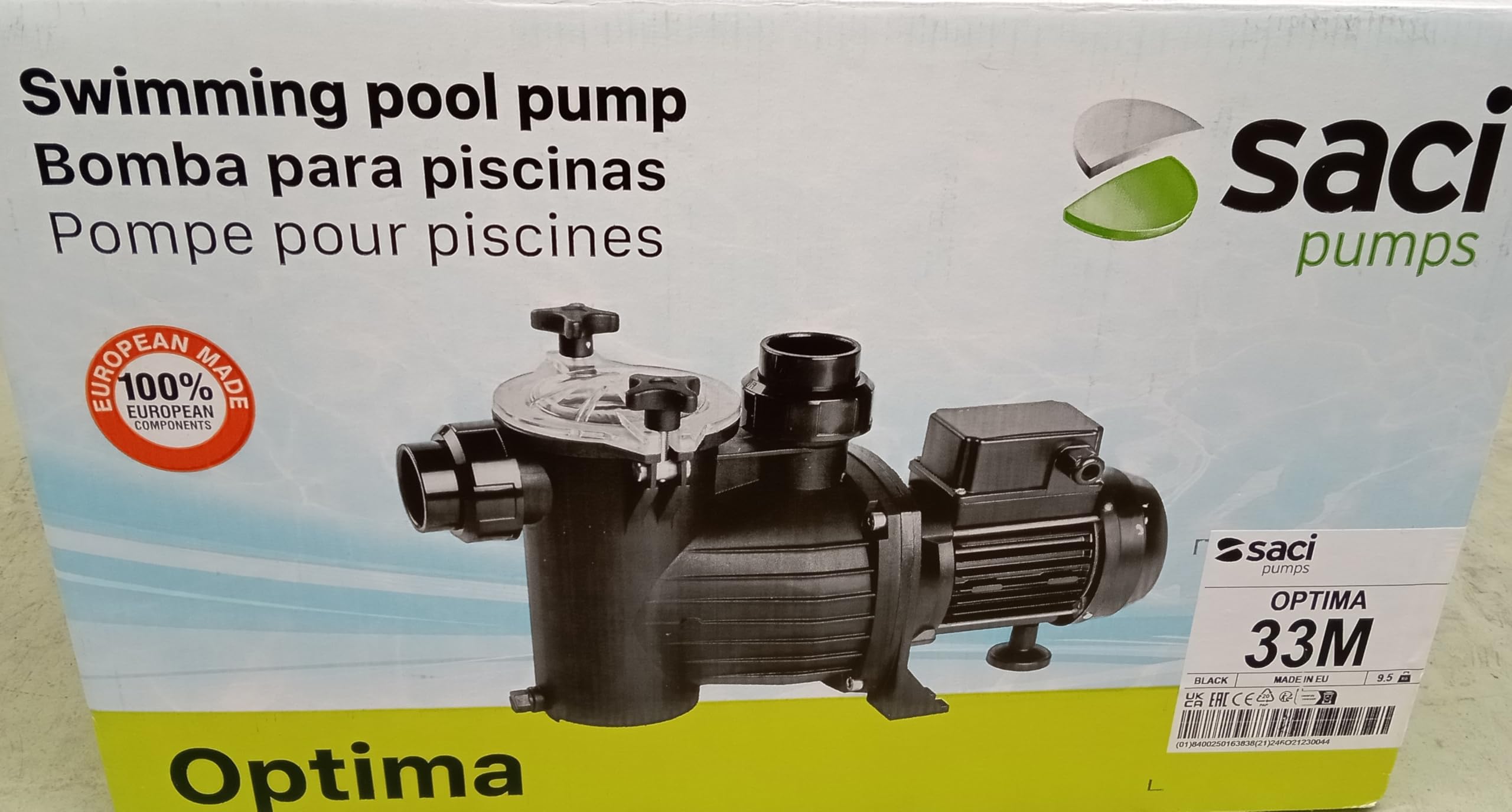 Saci Pumps Pompa Optima - Optima 33M - 5500 l/h