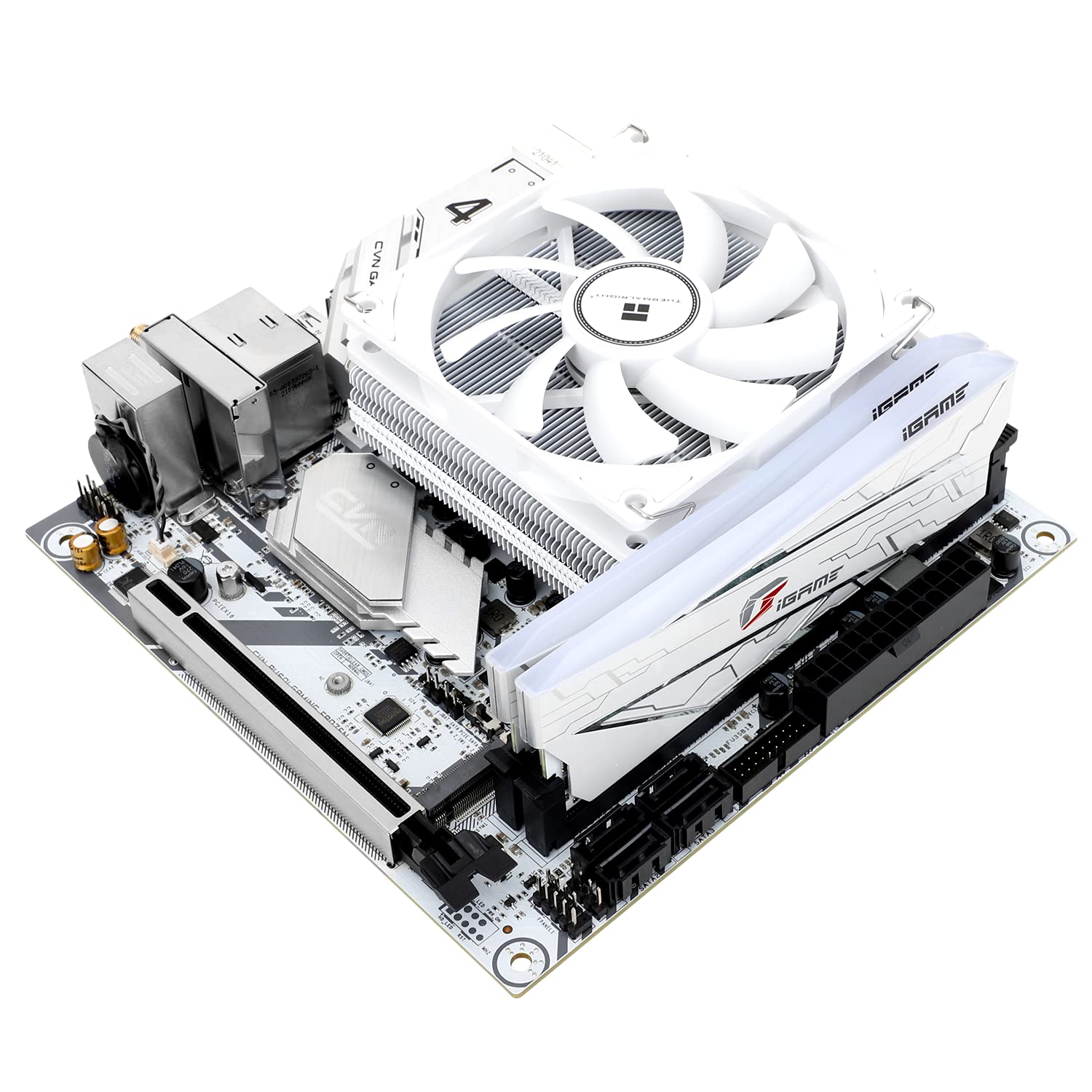 Thermalright AXP90-X47 White CPU Cooler - Low Profile -9 Thermalright AXP90-X47 White CPU Cooler - Low Profile -9