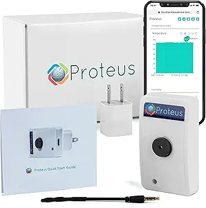 Proteus AMBIO - Wifi Temperature Humidity sensor with Buzzer and Email/Text Alerts