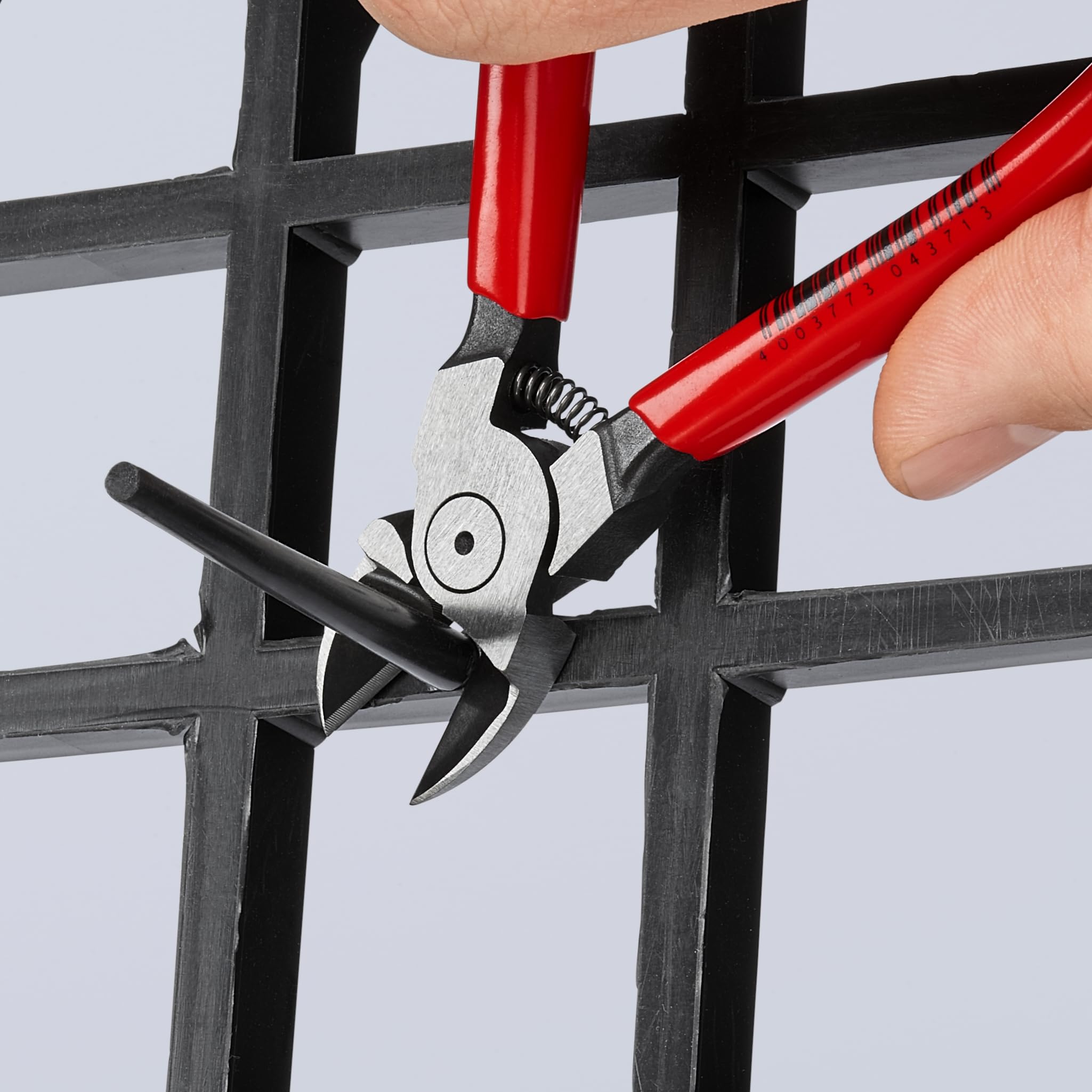 KNIPEX Alicates diagonales para plásticos de corte empotrado