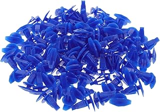 100個 自動車用ウェザーストリップクリップ 耐久性プラスチック製 密封条固定ファスナー 車体部品向けシールストリップリテーナー