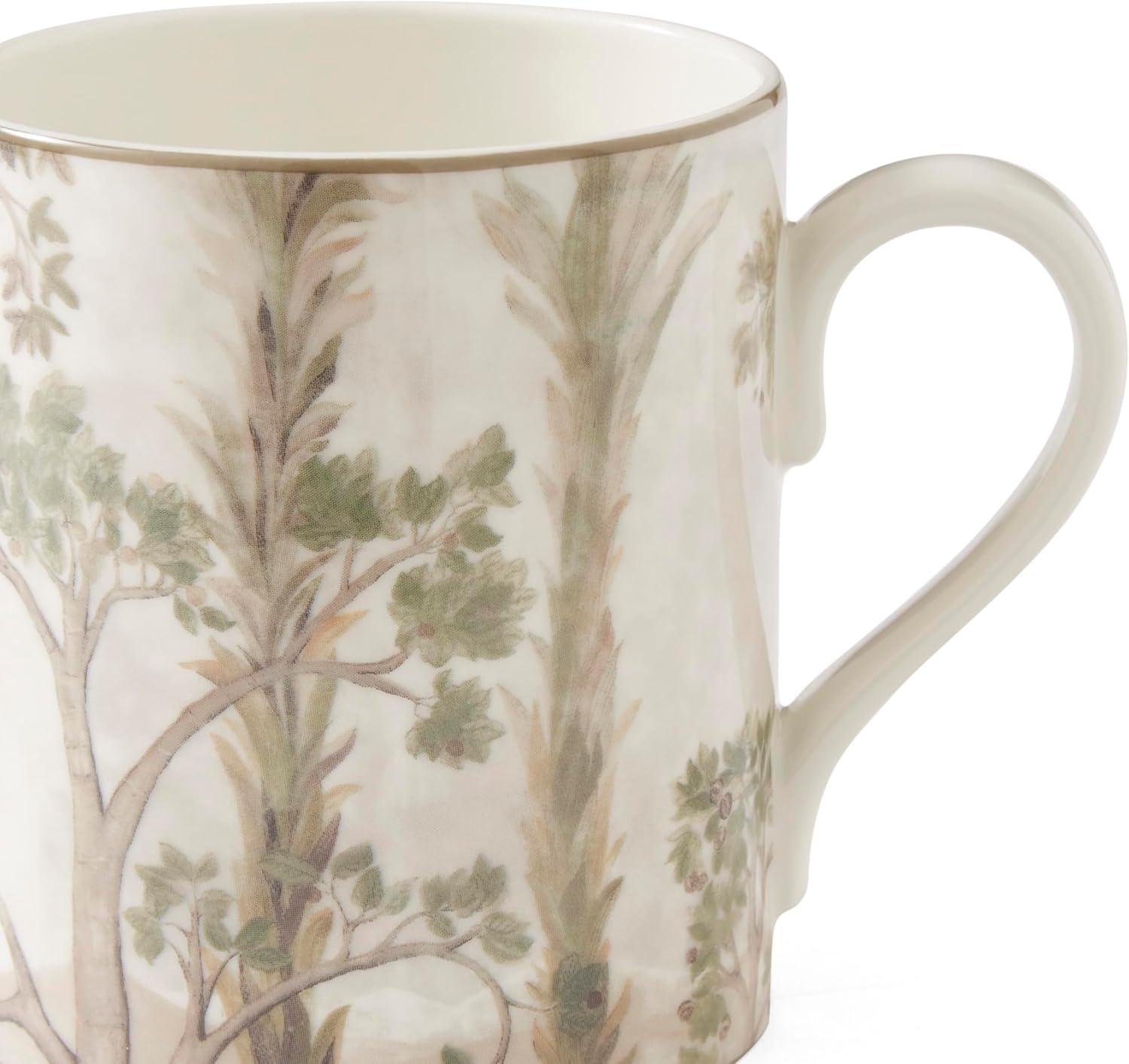 Spode Kit Kemp 16oz Tall Trees Mug | Enchanted Forest Design | Porcelain | Dishwasher and Microwave Safe | For Coffee and Tea | Fabulous Gift | Home or Office Use