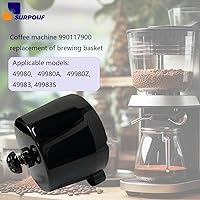 Vista 3 de 990117900 - Cesta para cafetera para Hamilton Beach 49983 49980A 49983S 49980Z