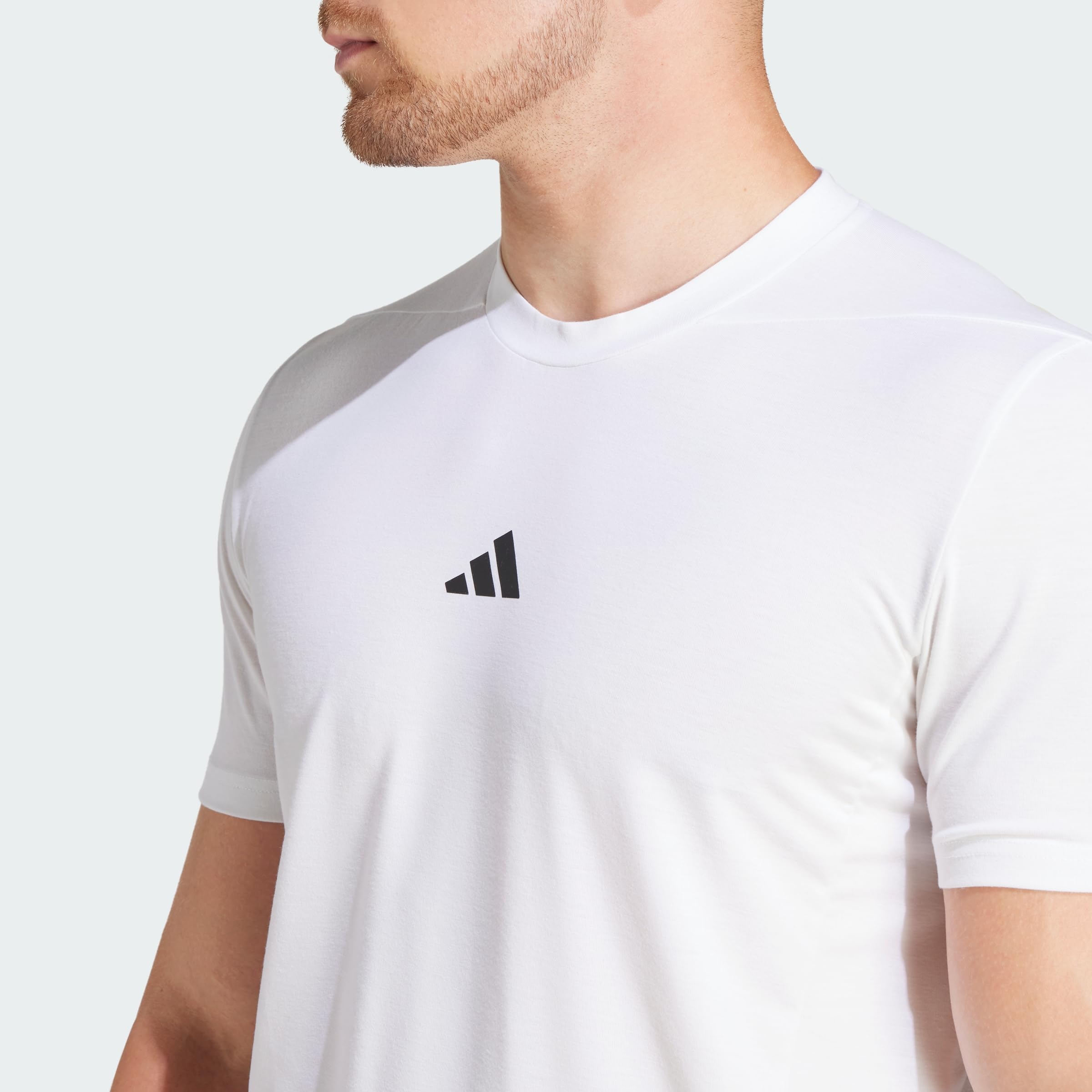 adidas Koszulka męska zaprojektowana do treningu z krótkim rękawem