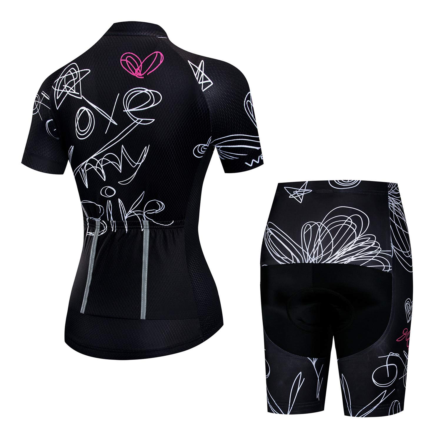 Weimostar Maillot de Cyclisme pour Femme - Maillot de VTT