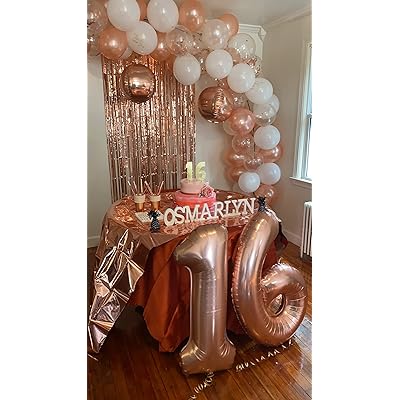 Buy Rose Gold 16 Balloon Numbers For 16th Birthday Large 40 Inch Number 16 Balloons 16 Rose Gold Number Balloons And Confetti Balloons Sweet 16 Balloons Rose Gold For Sweet 16 Birthday Decorations Online In Turkey B07h8dj5b4 Buy Rose Gold 16 Balloon Numbers For 16th Birthday Large 40 Inch Number 16 Balloons 16 Rose Gold Number Balloons And Confetti Balloons Sweet 16 Balloons Rose Gold For Sweet 16 Birthday Decorations Online In Turkey B07h8dj5b4