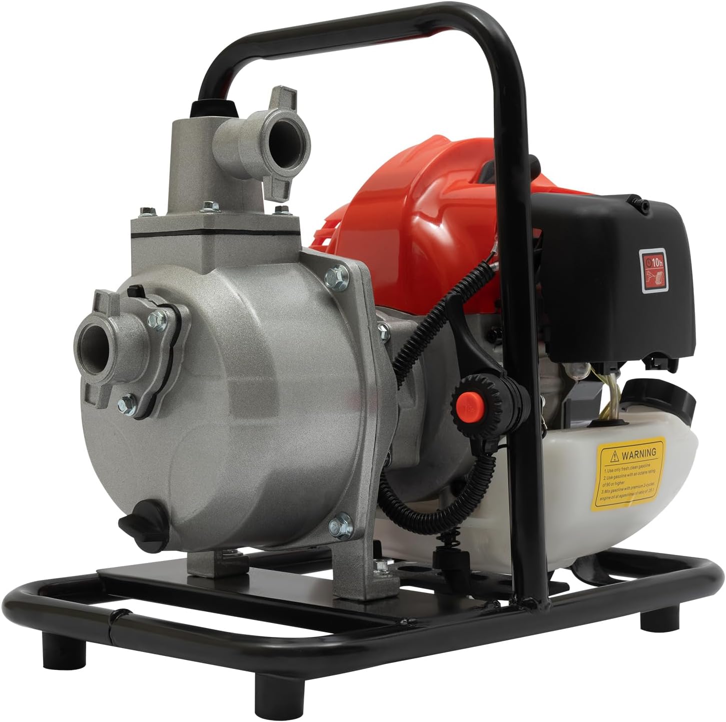 1,7PS Benzin Wasserpumpe Motor Schmutzwasserpumpe Teichpumpe Gartenpumpe 2-Takt (1,25 kW, max. 8000 l/h 1,7PS Benzin Wasserpumpe Motor Schmutzwasserpumpe Teichpumpe Gartenpumpe 2-Takt (1,25 kW, max. 8000 l/h