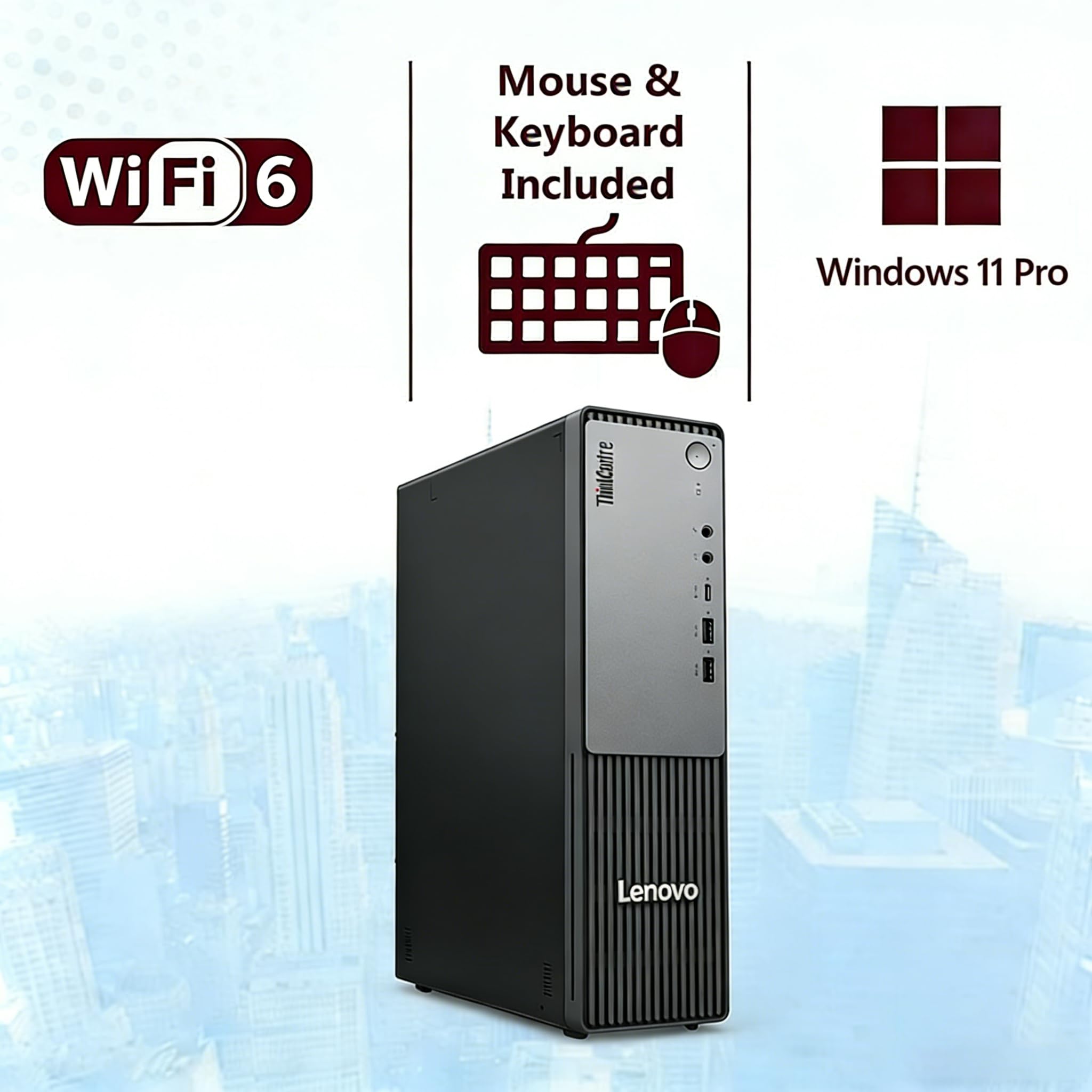 Amazon.com: Lenovo ThinkCentre Neo 55s Gen 6 A.I. PC • 8-core AMD