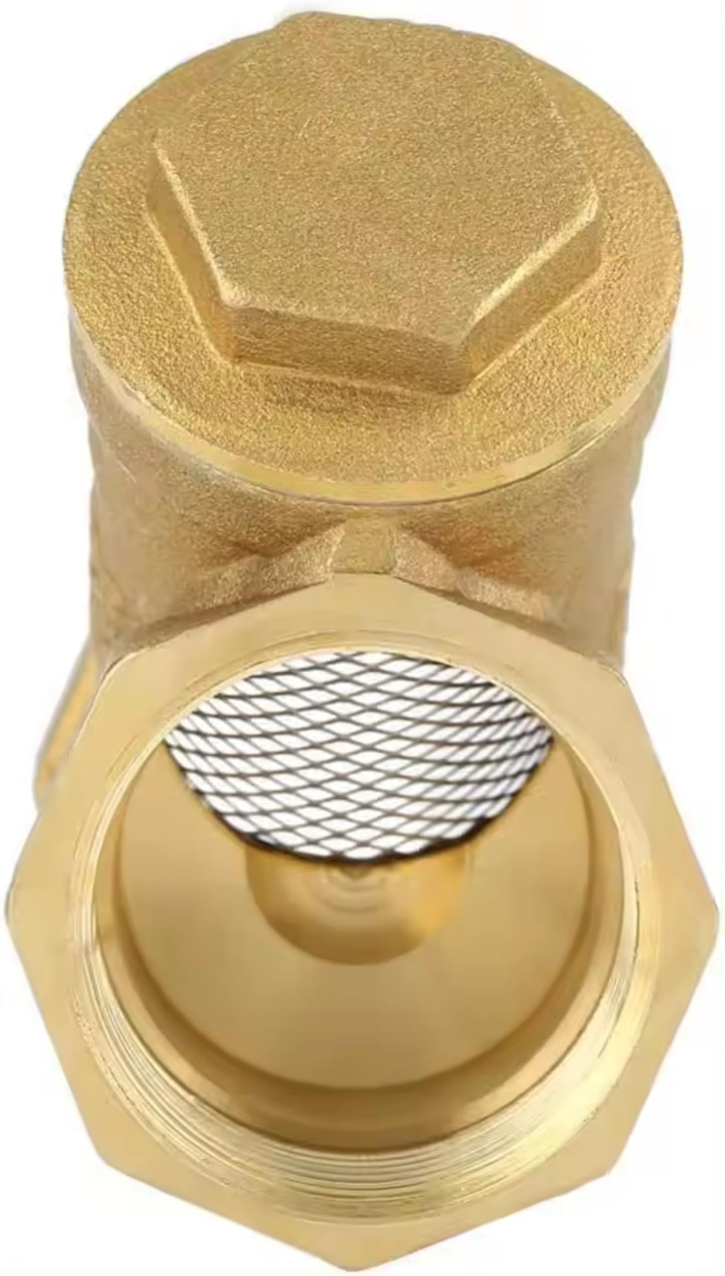 Valvole di sicurezza Valvola di ritegno a Y in ottone da 2 pollici con filettatura femmina, valvola a 3 vie, per filtrare acqua, acqua, ecc. Impurità Valvola di Sovrappressione