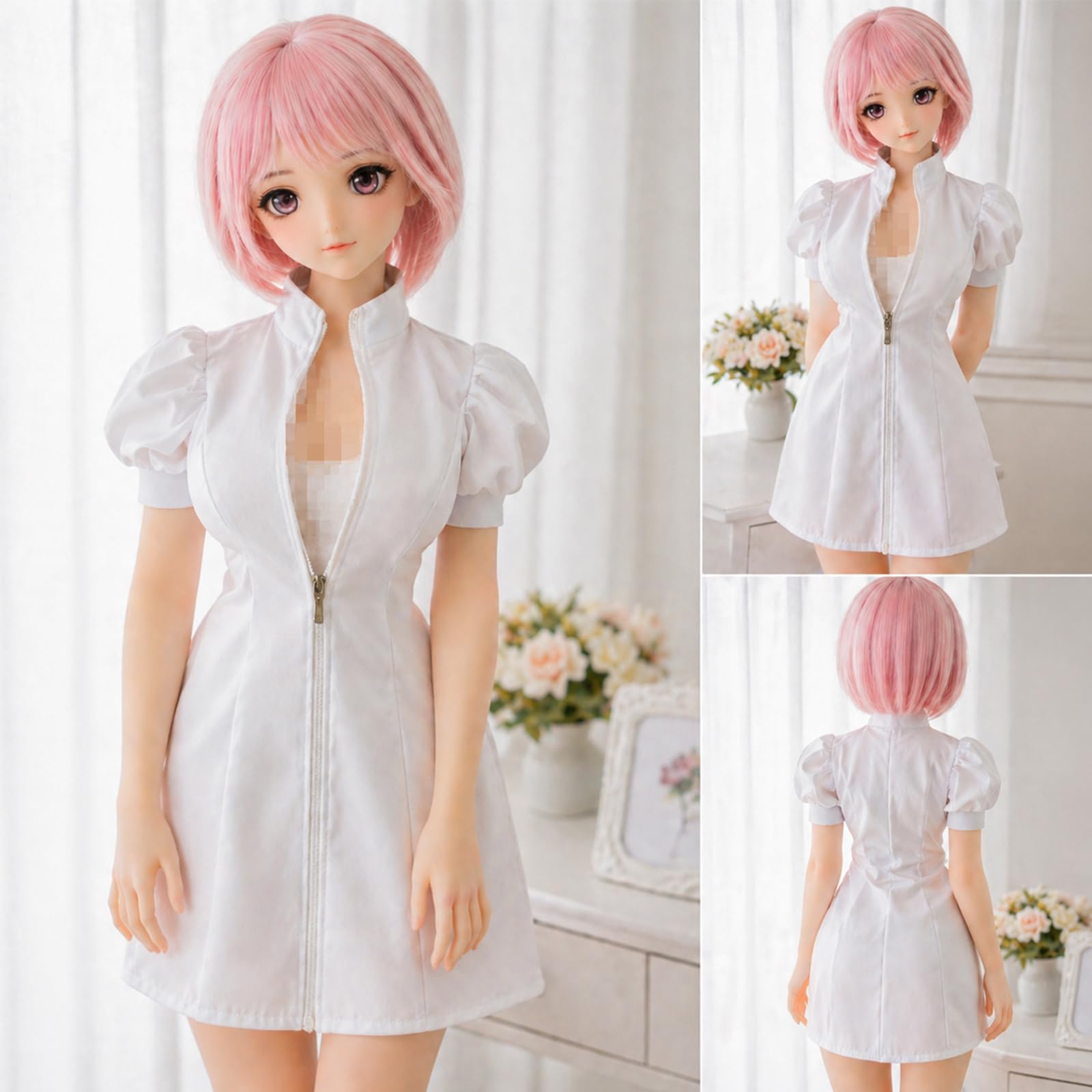 Amazon.co.jp: xinXbabe 人形ドール ナース服 ドール80cm 1/2サイズ