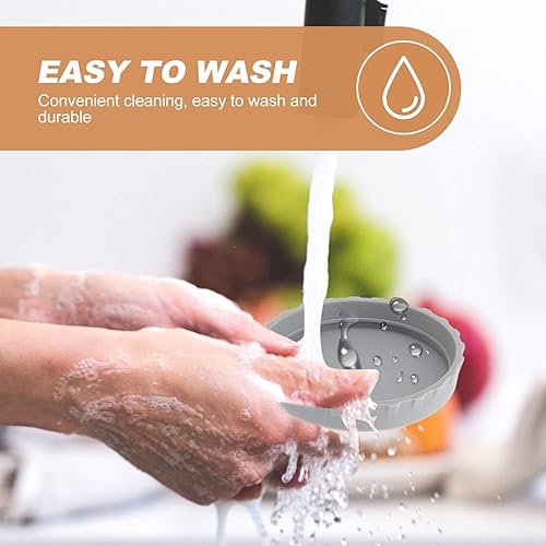 Miniatura 5 de DOITOOL Paquete de 12 latas de soda para mantener la carbonatación, 6 tapas de latas de sodabebidacerveza, tapas de silicona para latas de