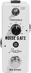 Rowin Pedal de efeito supressor de portão de ruído para guitarra LEF-319