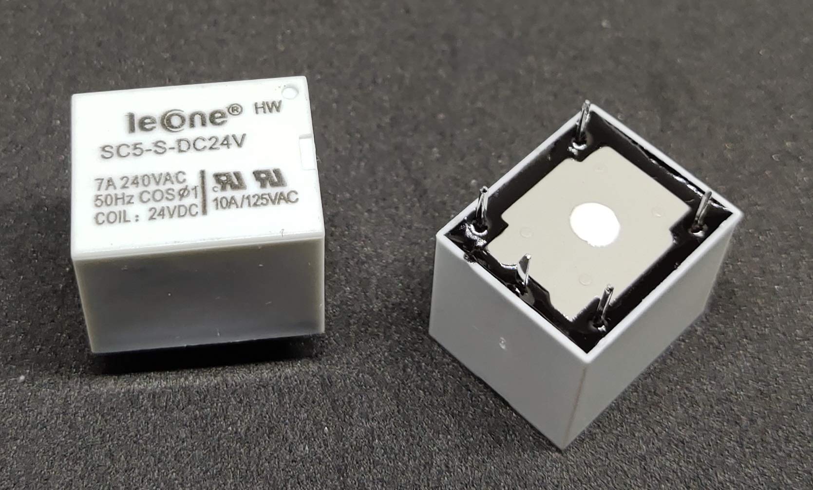 INVENTO 8pcs 24V DC Relay 5 Pin 24V 7A Current Sugar Cube PCB Mount Relay SPDT Relay for DIY Projects (B07SPM3SJH) Amazon Price History, Amazon Price Tracker