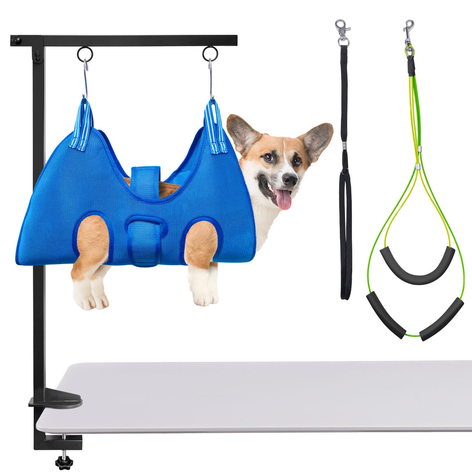 JOYFLARE Dog Grooming Arm with Hammock