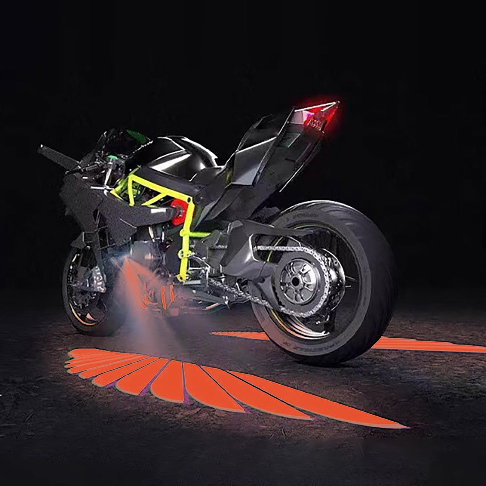 Amazon | オートバイの天使の翼プロジェクション ライト キット