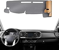 Vista 15 de KEYOOG Cubierta de Tablero Alfombrilla de Salpicadero Compatible con to-yota 4Runner 2009-2003 (para Conducción a la Izquierda), Alfombrilla