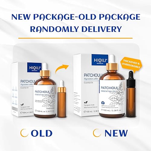 Miniatura 8 de HIQILI - Aceite esencial de pachulí natural puro para hacer jabón, difusores, aerosol, perfume bricolaje, aromaterapia, botella grande con caja de