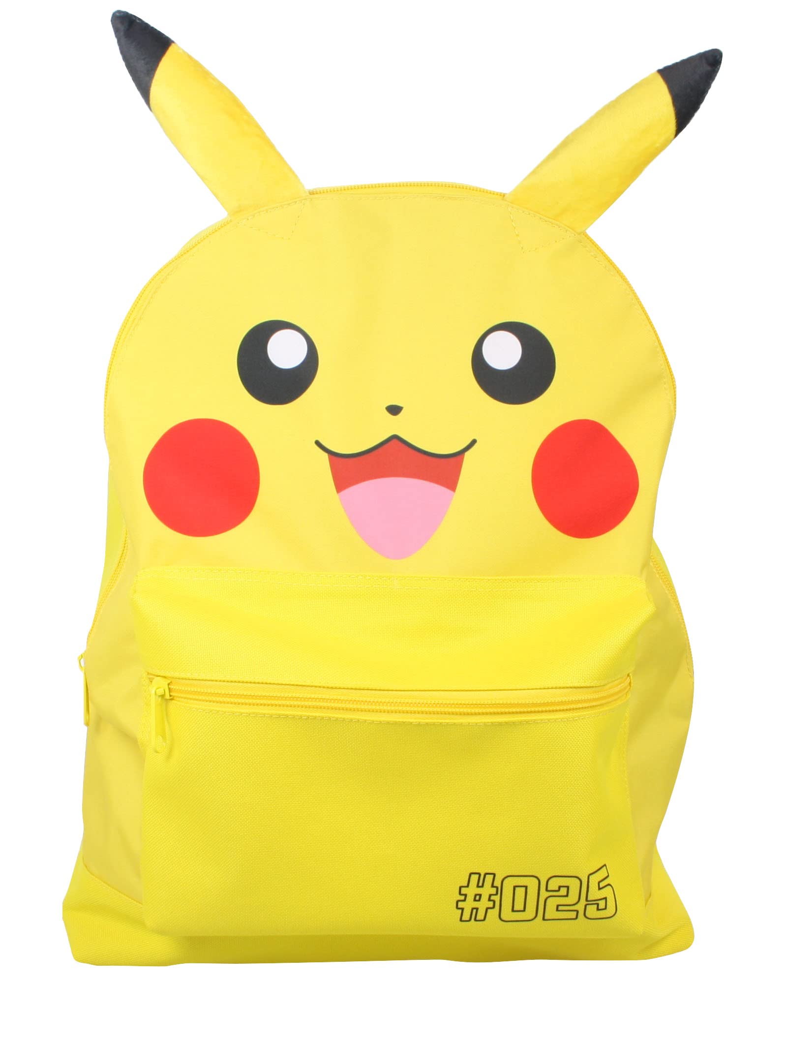 Pokémon Unisex Kids Lemon Tree Pokemon Backpack Pikachu Yellow 025 School Backpack For Kids Teens Travel Luggage Holiday For Boys Girls Pokeball, One Size, Travel Backpacks