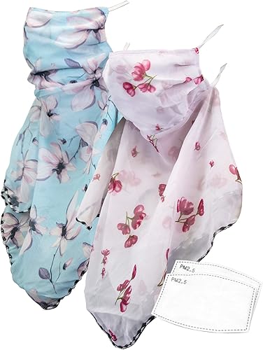 Miniatura 9 de Mundi Set de caras elegantes para mujer Red Pattern,azul (Blue Majestic),Patrón floral,Flor rosa,Rosado/Azul,https:/ www.Yaxa/dp/undefined