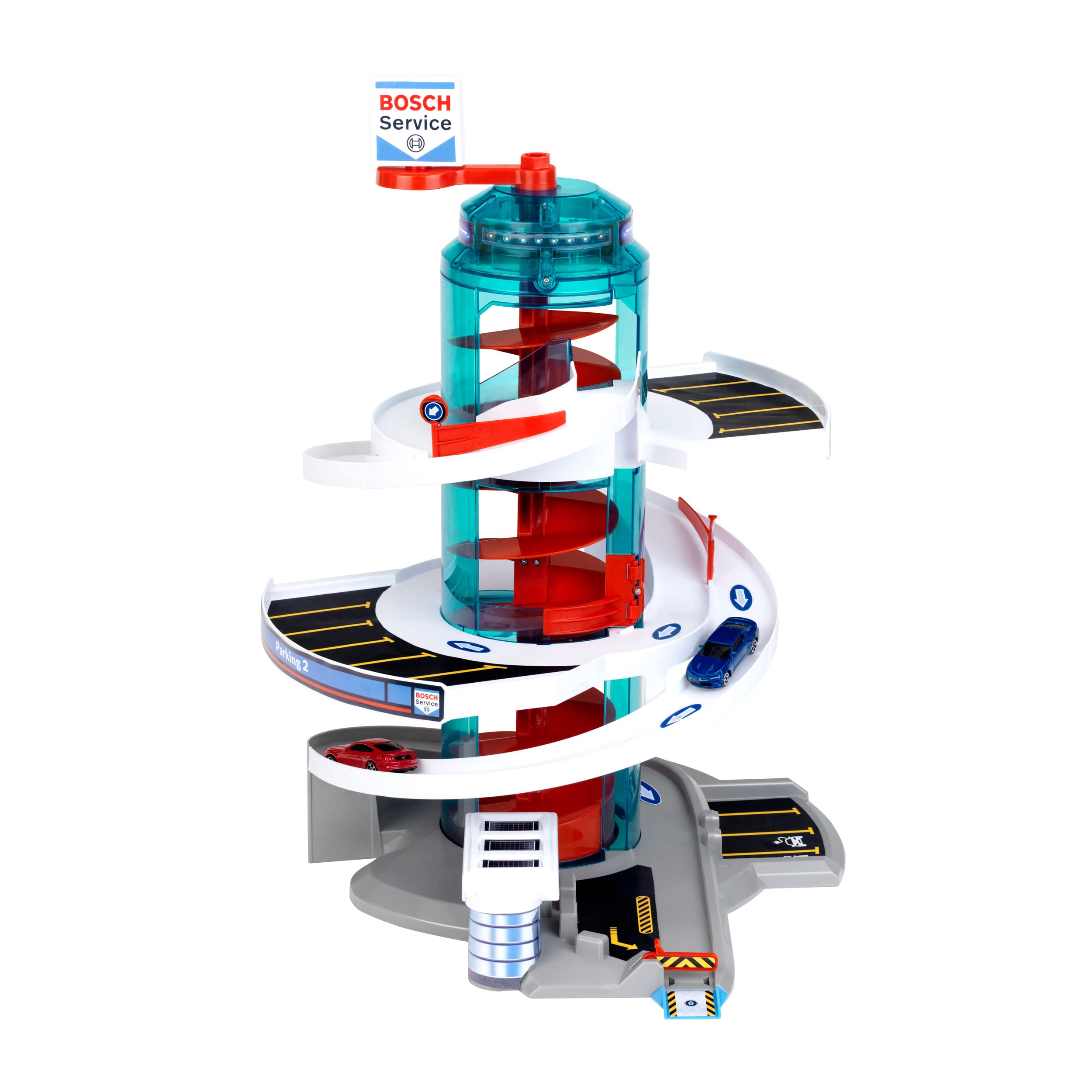 Theo Klein Bosch Car Service Helix Parcheggio elettronico Garage