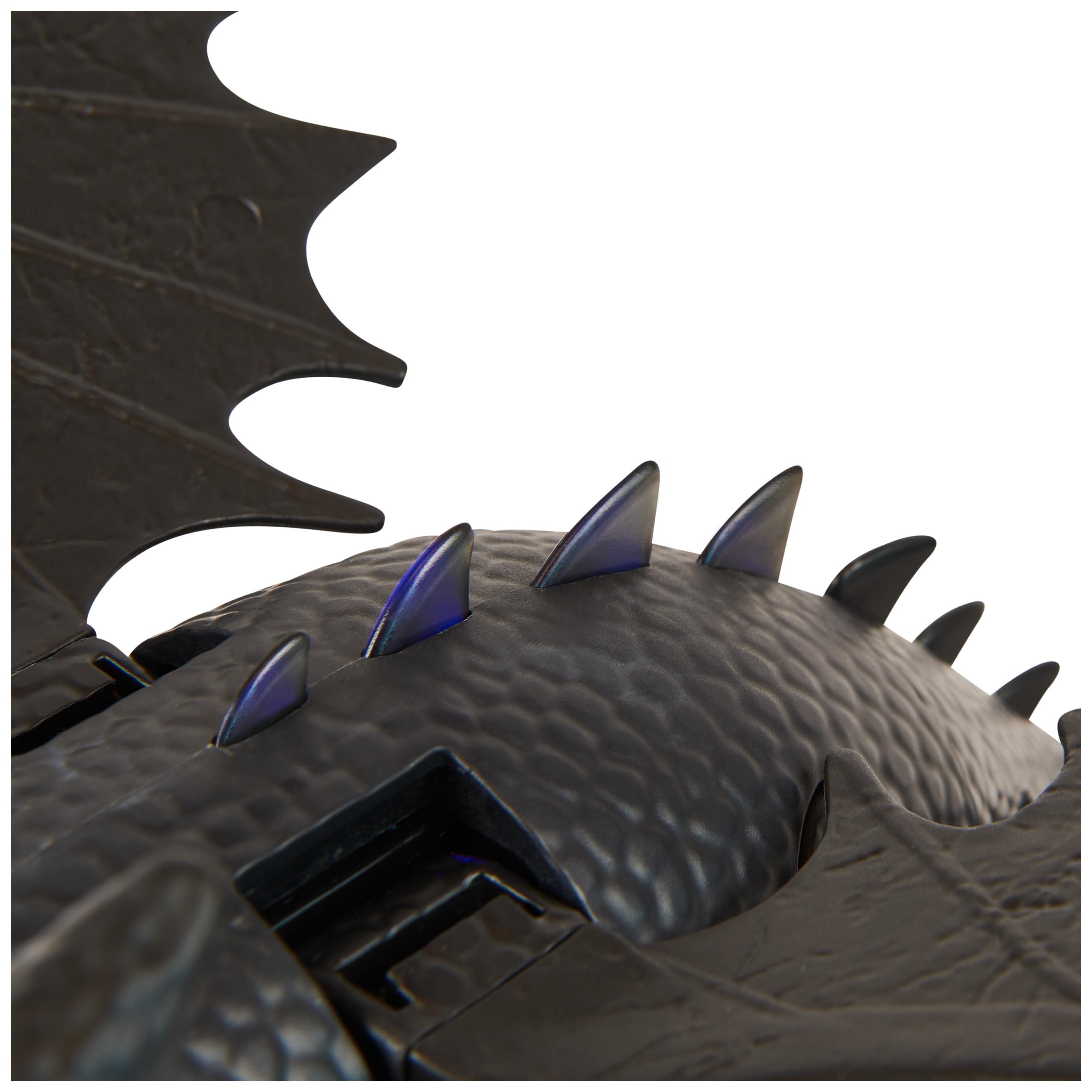Dragons DreamWorks Interactive Fire and Flight Thunder, personaggio di Thunder, con effetti di luce e rumore, 30,4 cm, giocattolo per bambini dai 4 anni in su