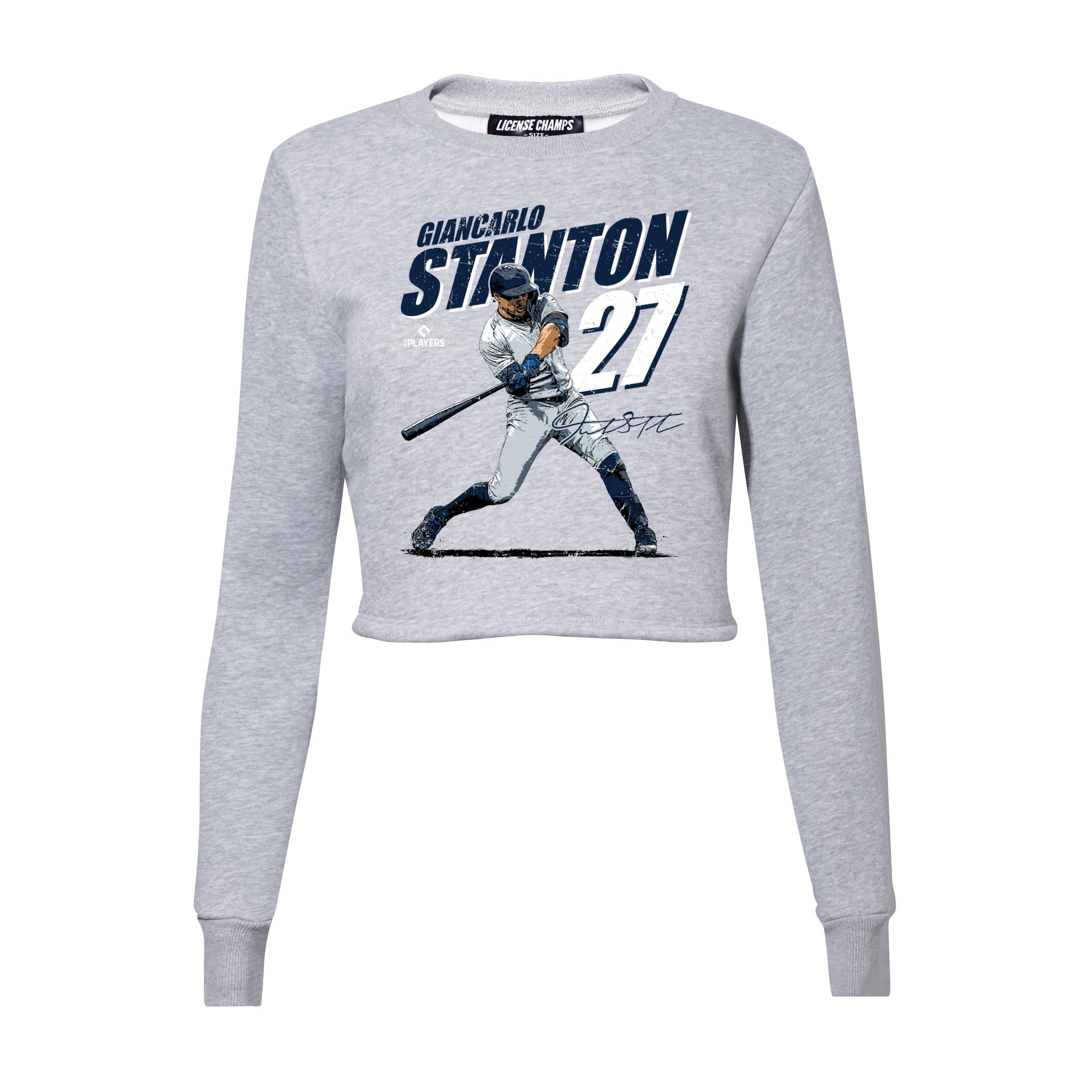 Sudadera de forro polar corto MLB con cuello redondo confeccionada para durar 8