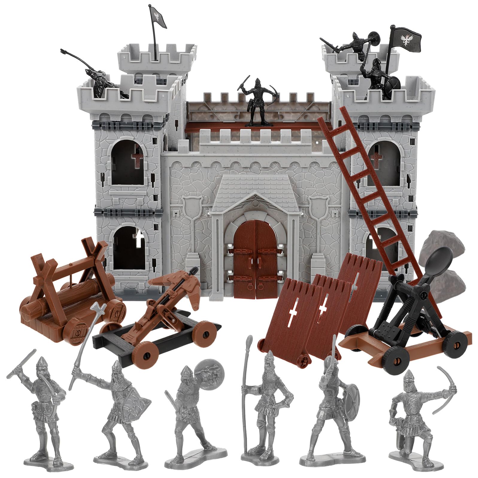 Juego de Juguetes Modelo Militar de Castillo, 1 Set de Plástico