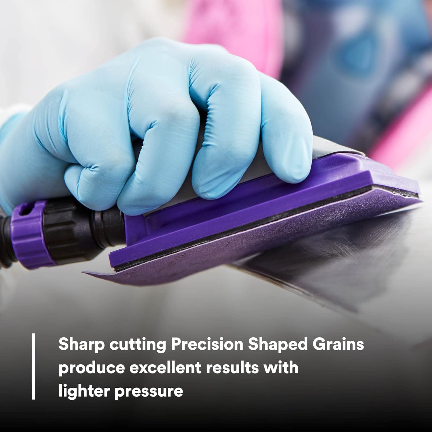 3M Cubitron II Hookit Abrasive Sheet Roll, 34446, Multi-Hole, 70 mm x 12 m, 180+ Grade, Automotive Sanding Roll Sandpaper for Coating Removal, Body Repair, Auto Sanding