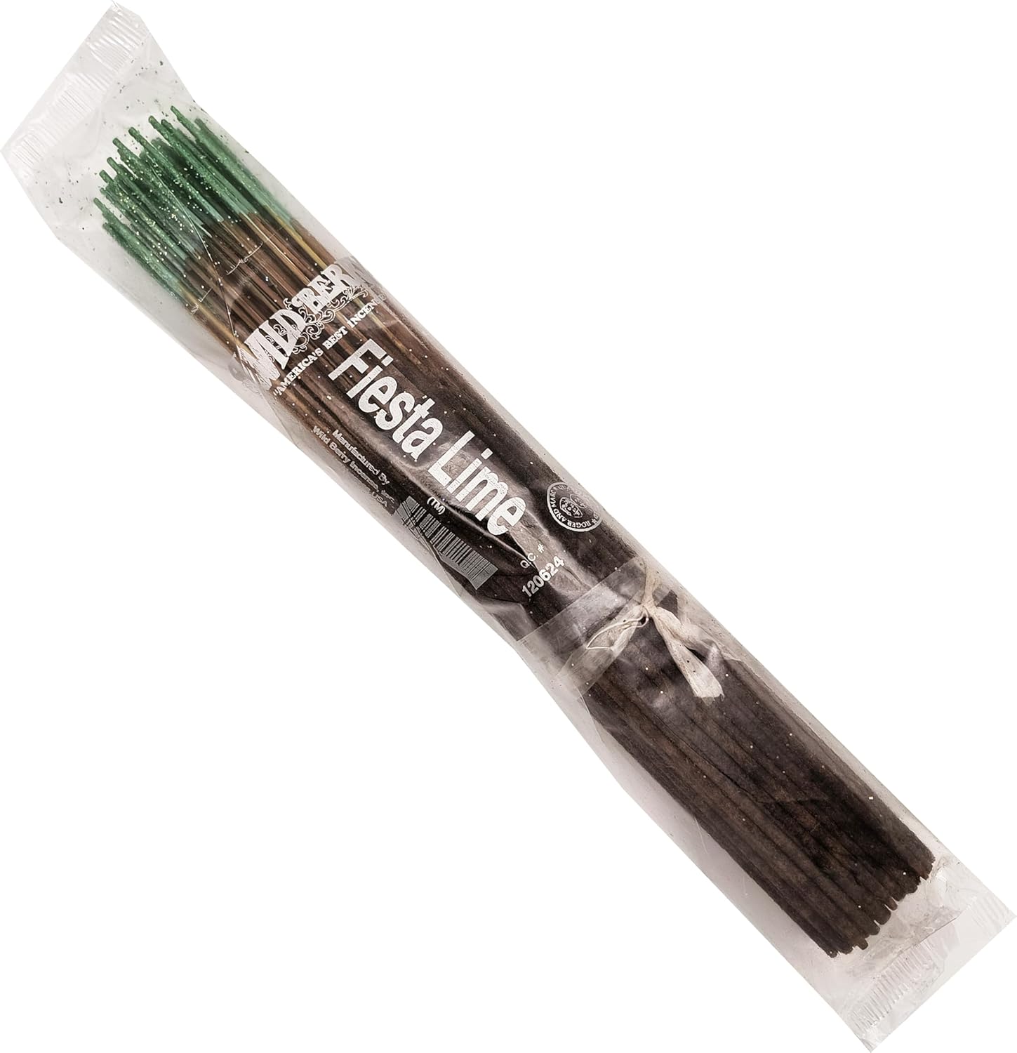 W. Berry Fiesta Lime Incense Stick Bundle [100 Sticks Per Pack - Brown - 10.5"] - ID#68693