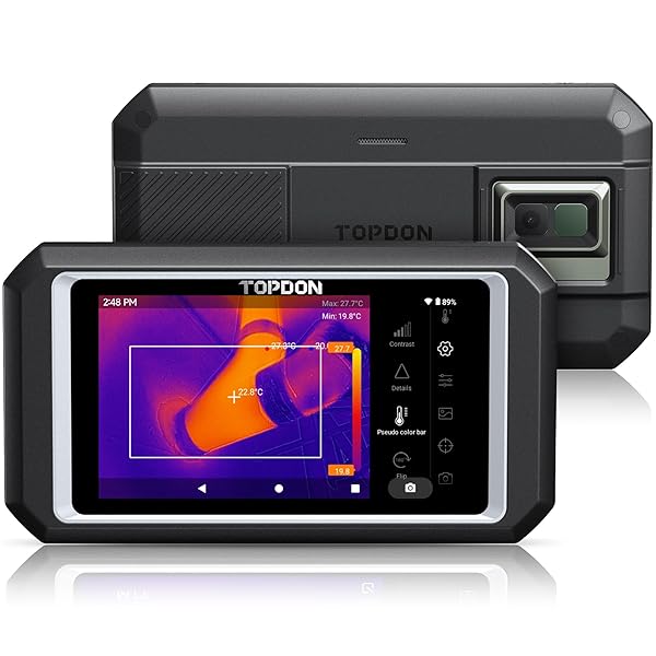 Imettitore termico professionale TOPDON TC003 512 x 384 Risoluzione - Dettaglio
