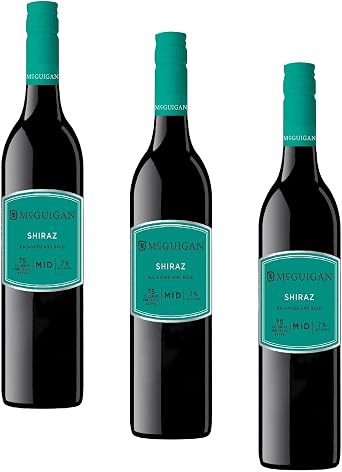 McGuigan Mid Shiraz, 75 cl Pack of 3