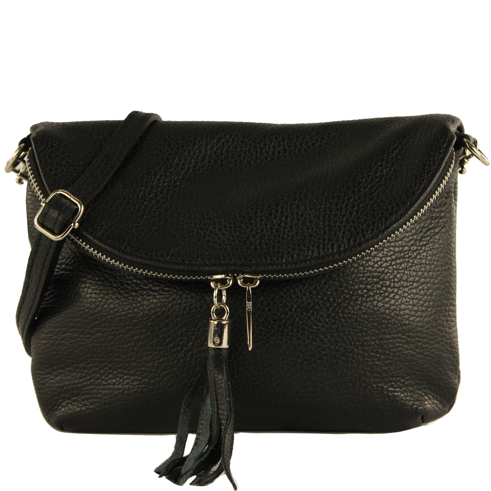 modamoda de T07L / T139L Donna Pelle Piccola Borsa a Tracolla 2 Modelli Made in Italy